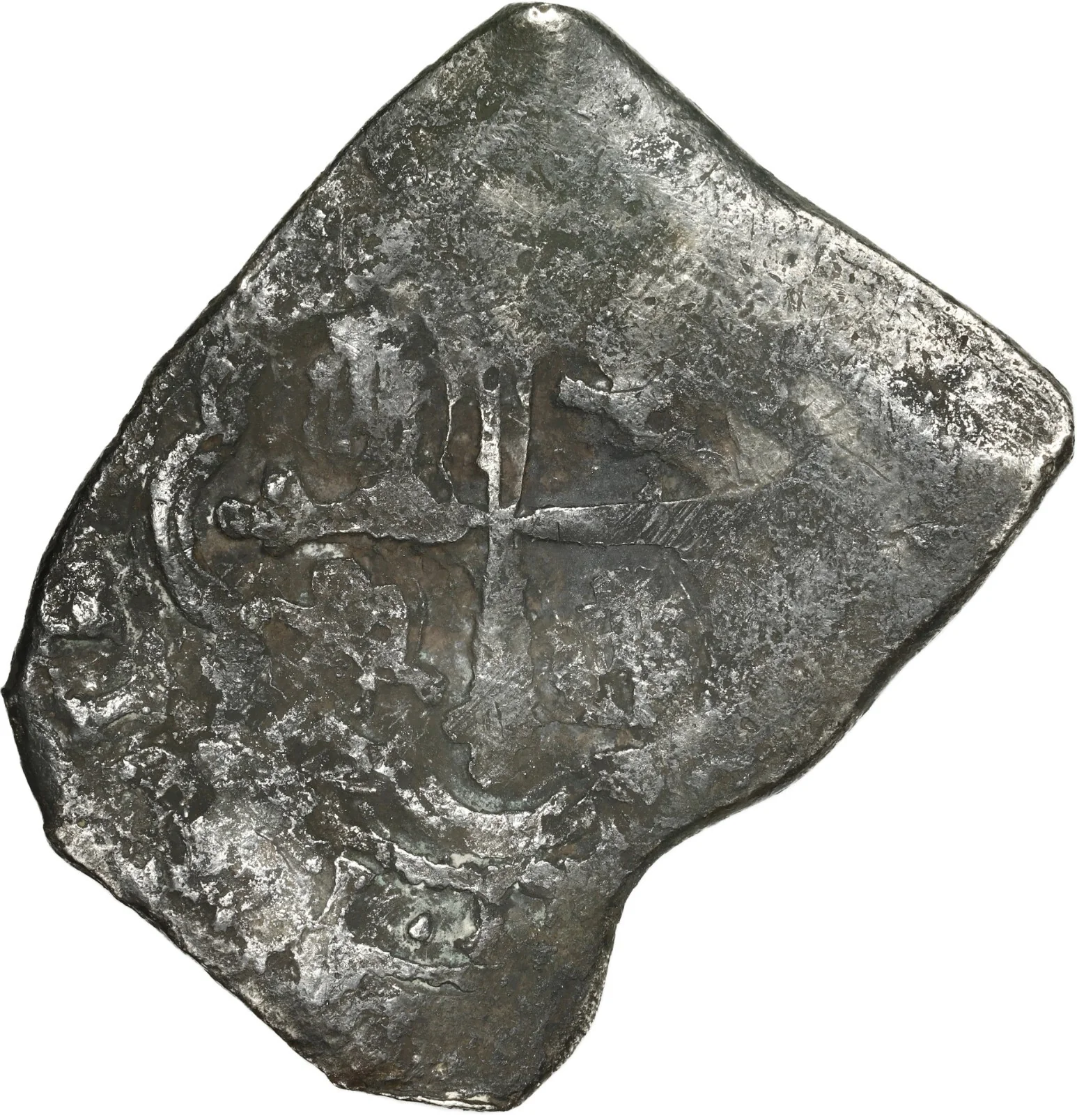 1715 Fleet Shipwreck MEXICO, Mexico City, cob 8 reales, 1714 J, new-style shield - Image 2