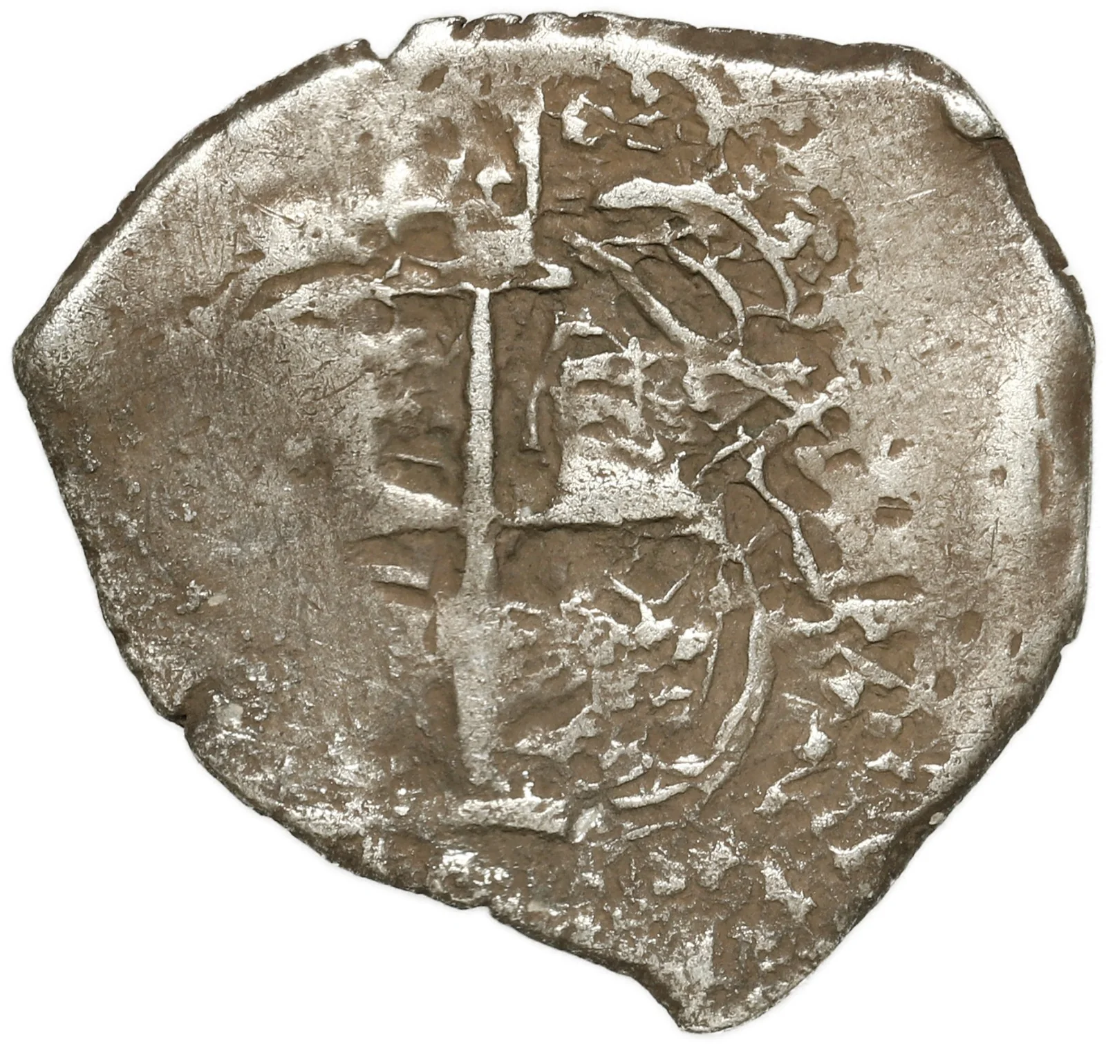 BOLIVIA, Potosí, cob 1 real, 1653 E, PH at top (no dots). - Image 2