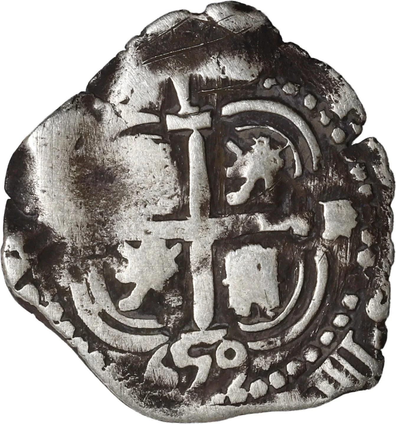 BOLIVIA, Potosí, cob 1 real, 1659 E. - Image 2