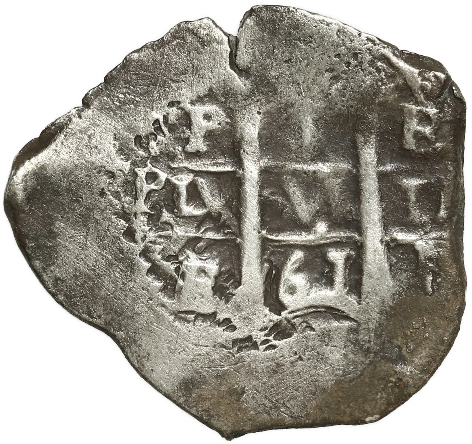 BOLIVIA, Potosí, cob 1 real, 1661 E.