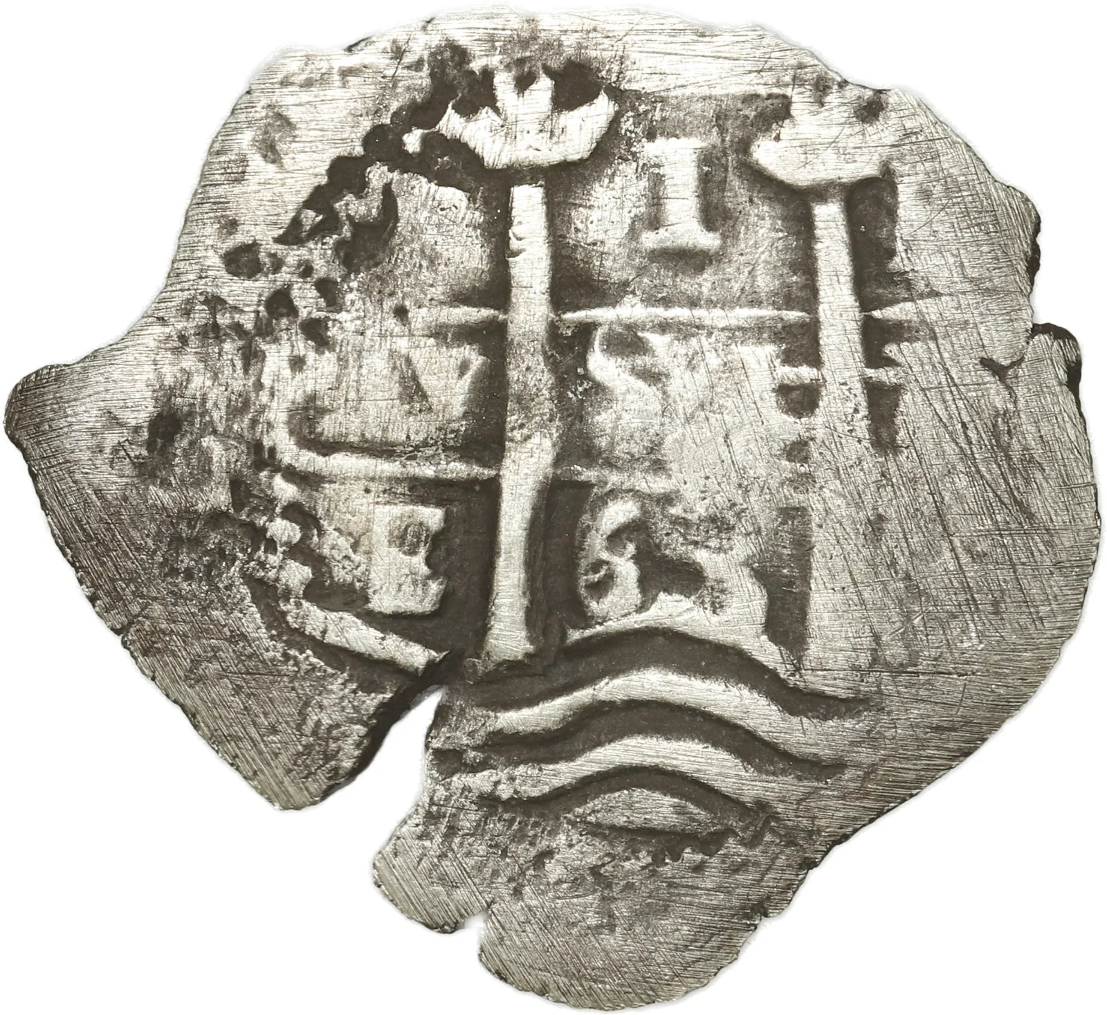 BOLIVIA, Potosí, cob 1 real, 1663 E.