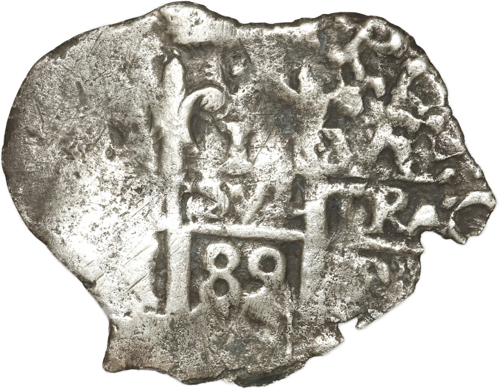 BOLIVIA, Potosí, cob 1 real, 1689 VR.