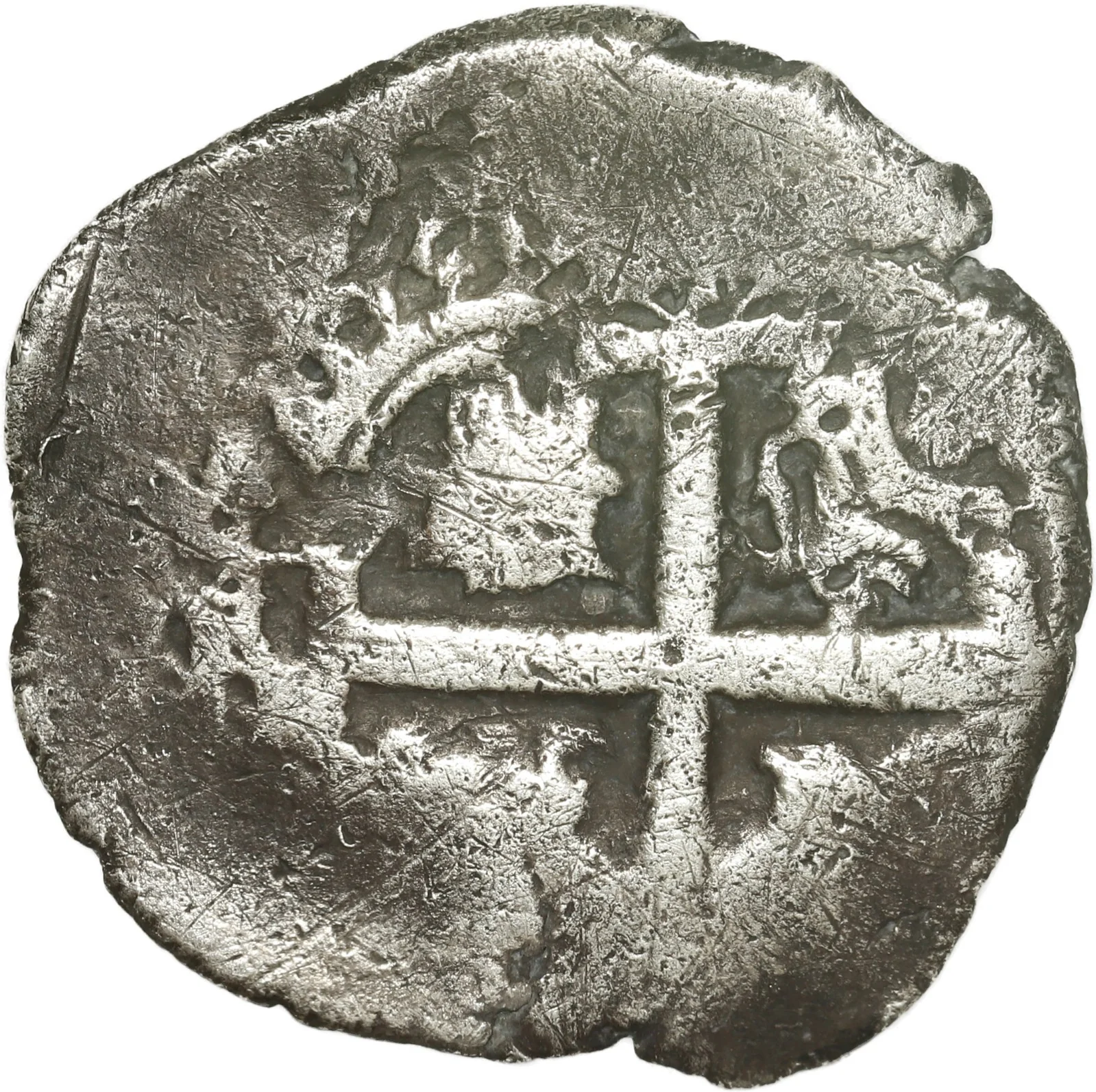 BOLIVIA, Potosí, cob 1 real, 1701 Y, rare. - Image 2