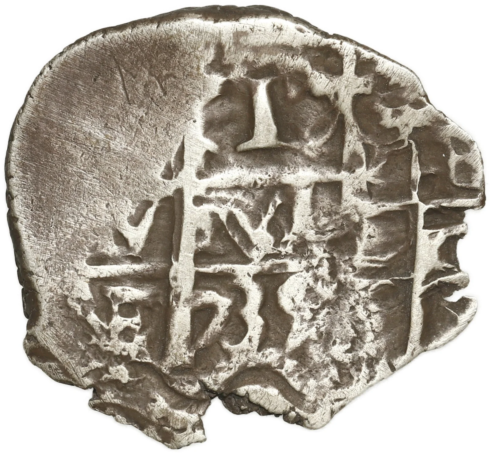 BOLIVIA, Potosí, cob 1 real, 1735 E.