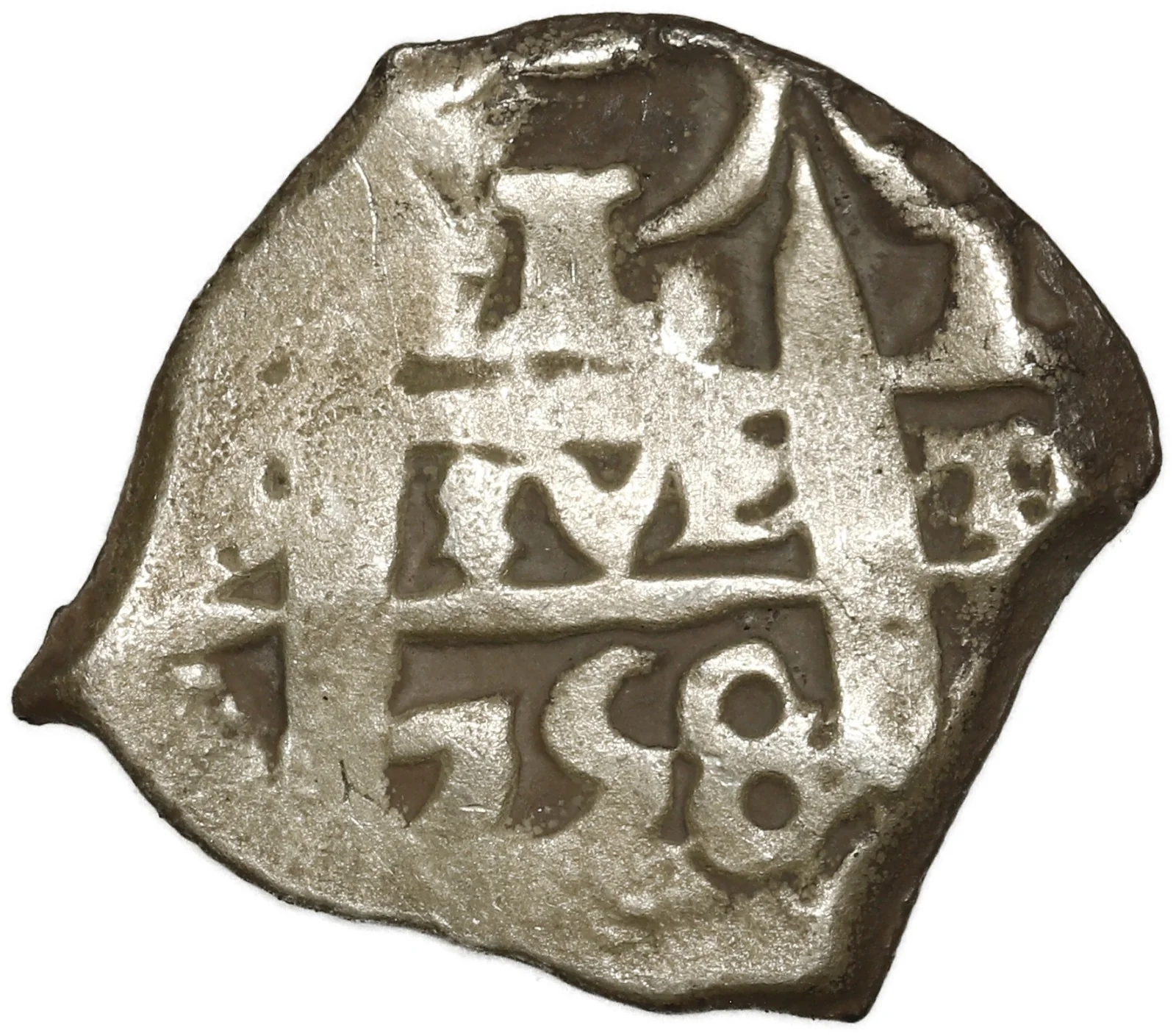 BOLIVIA, Potosí, cob 1 real, 1758 q.