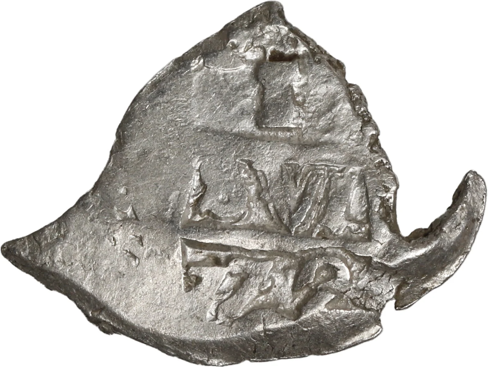 BOLIVIA, Potosí, cob 1 real, 1772 (V-Y), very neat shape with sharp point. - Image 2