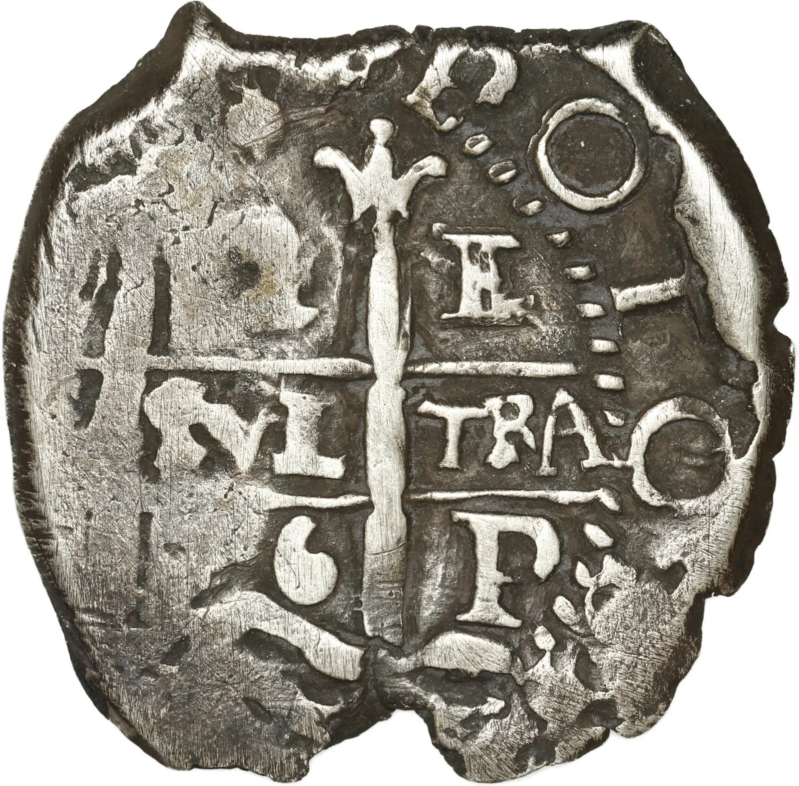 BOLIVIA, Potosí, cob 2 reales, 1676 E.