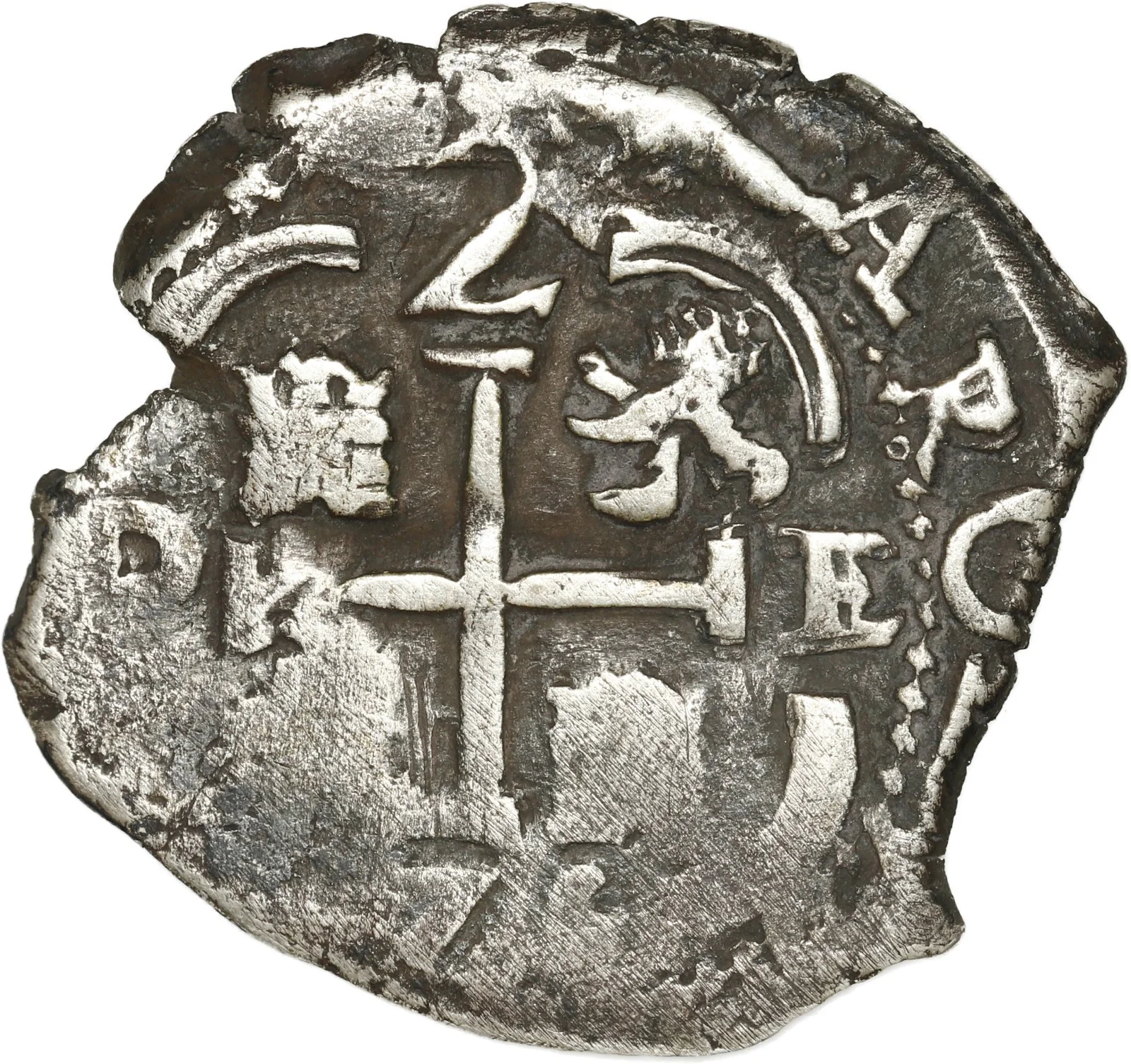 BOLIVIA, Potosí, cob 2 reales, 1676 E. - Image 2