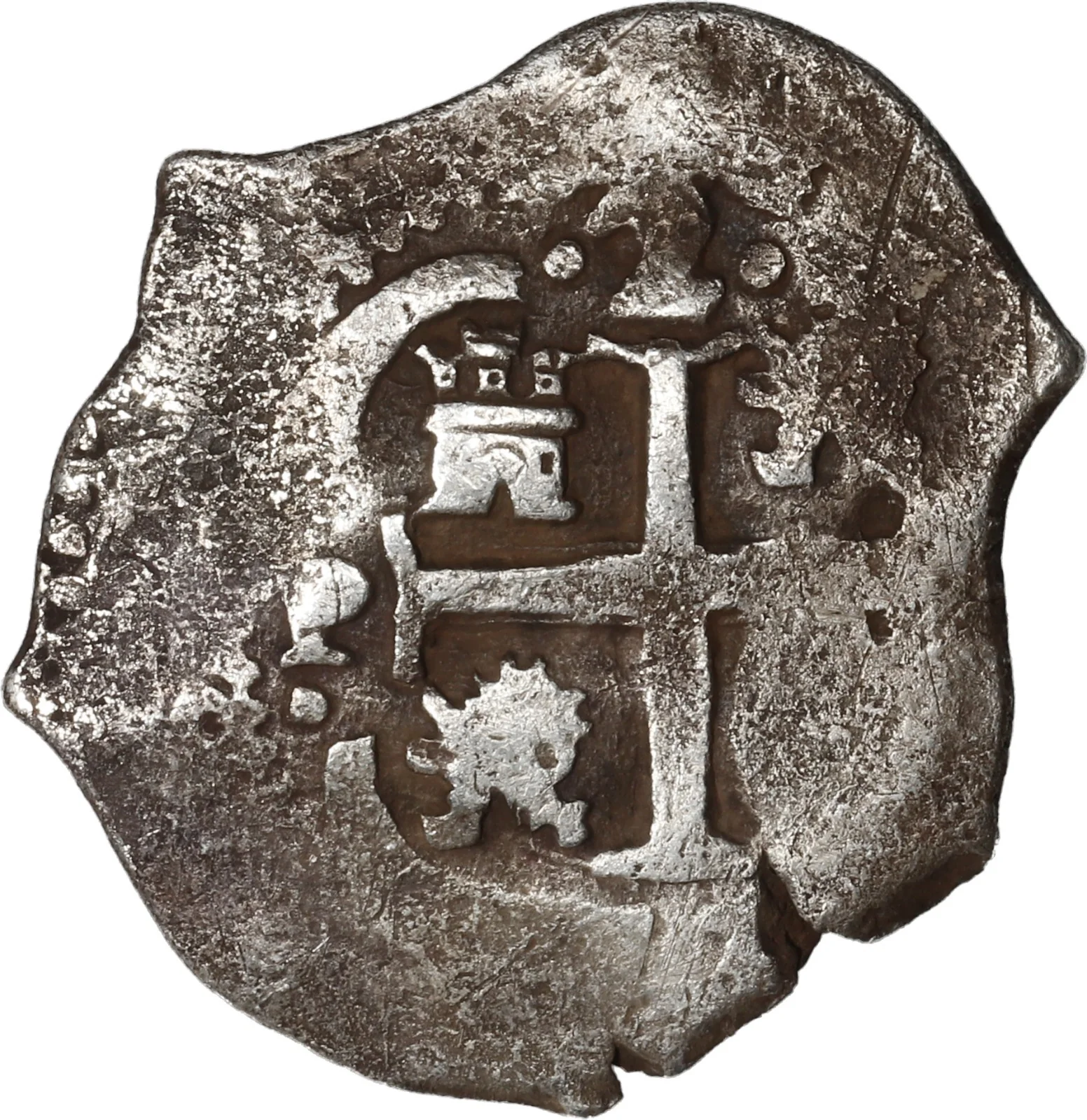 BOLIVIA, Potosí, cob 2 reales, 1677 E. - Image 2
