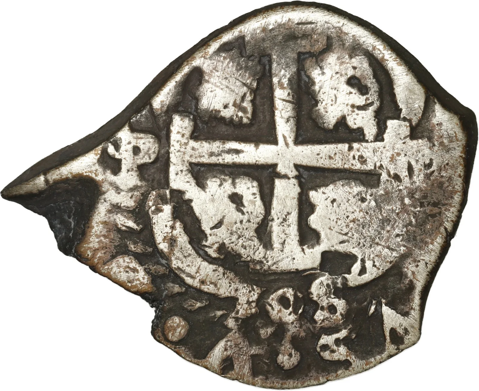 BOLIVIA, Potosí, cob 2 reales, 1708 Y. - Image 2