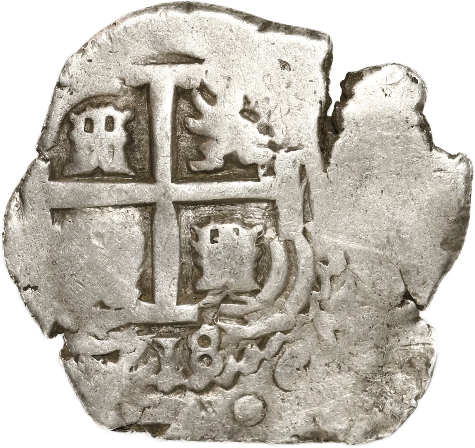 BOLIVIA, Potosí, cob 2 reales, 1718 Y, ex-Ugaz. - Image 2