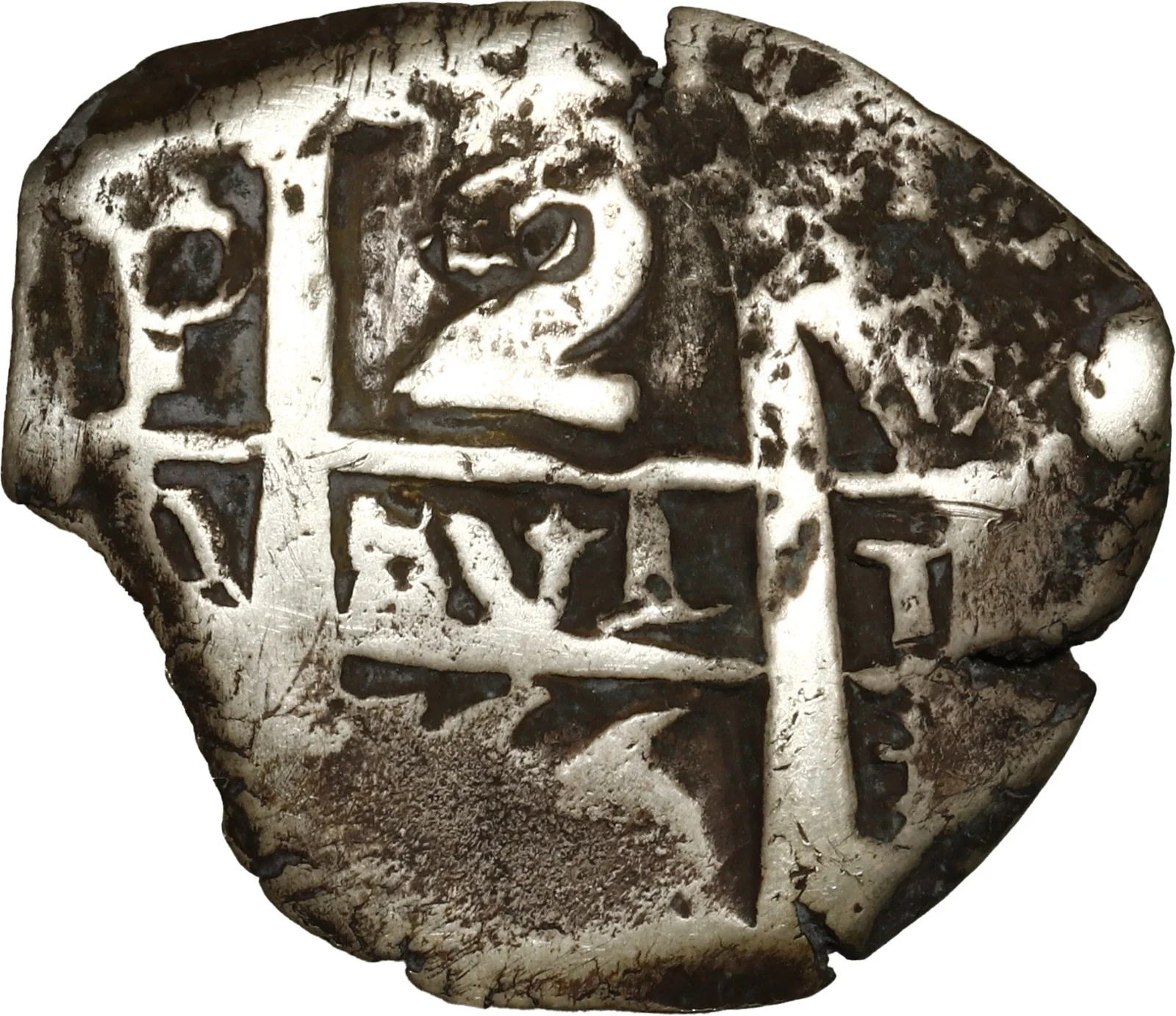 BOLIVIA, Potosí, cob 2 reales, 1766 (V-Y), ex-Ugaz.