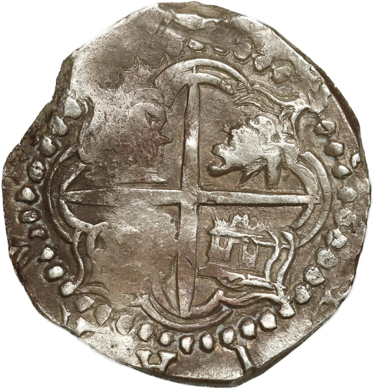 BOLIVIA, Potosí, cob 2 reales, Philip III, assayer not visible. - Image 2