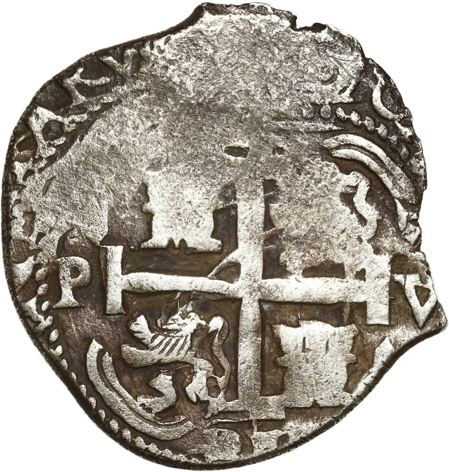 BOLIVIA, Potosí, cob 4 reales, 1681 V. - Image 2