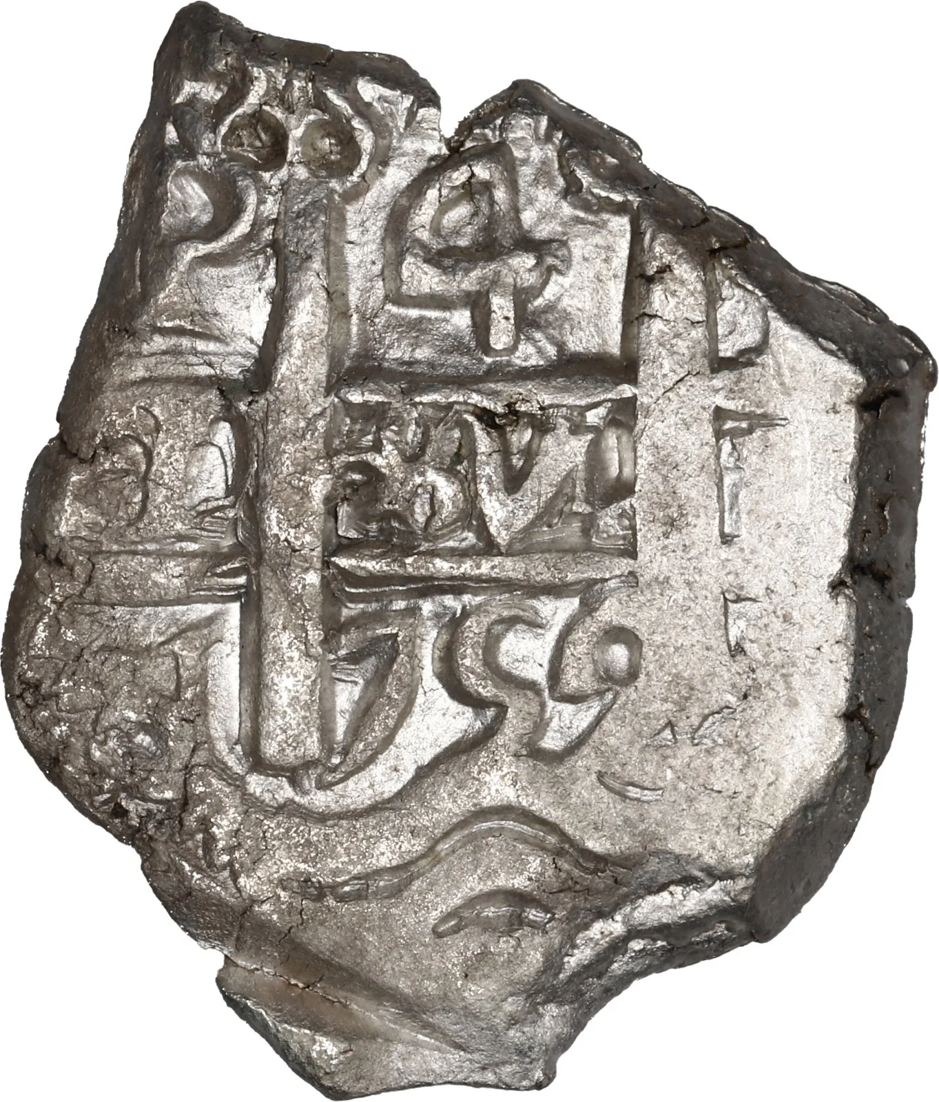BOLIVIA, Potosí, cob 4 reales, 1752 q.