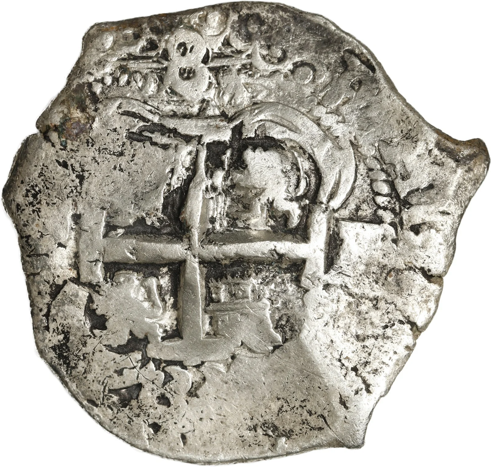 BOLIVIA, Potosí, cob 8 reales, 1733 E, ex-Calbetó (Plate). - Image 2