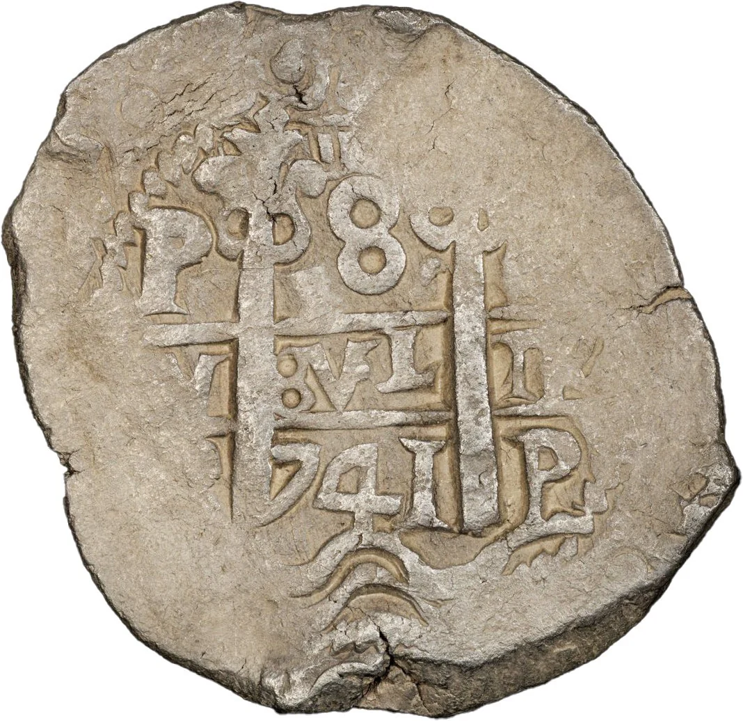 BOLIVIA, Potosí, cob 8 reales, 1741 P, PCGS XF45.