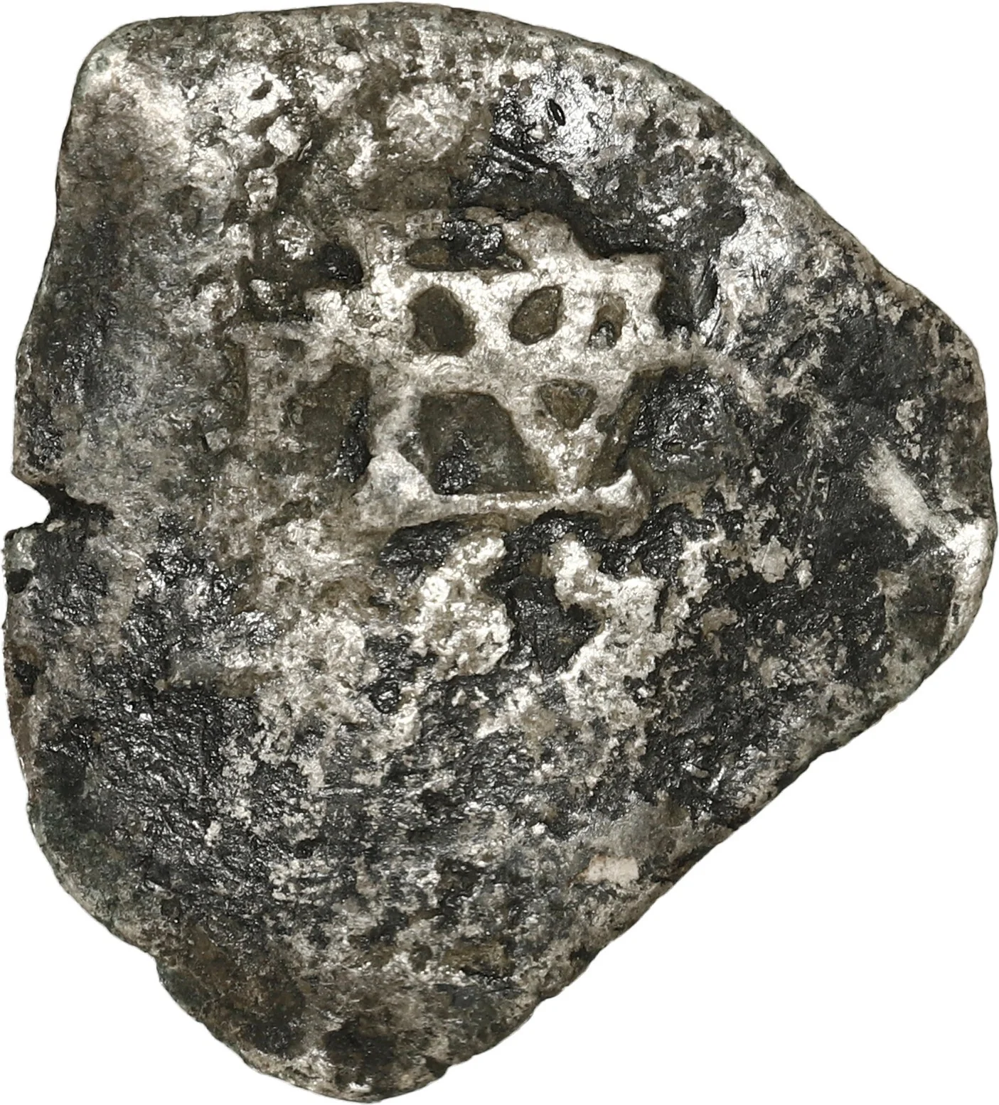 BOLIVIA, Potosí, cob ½ real, 1665.