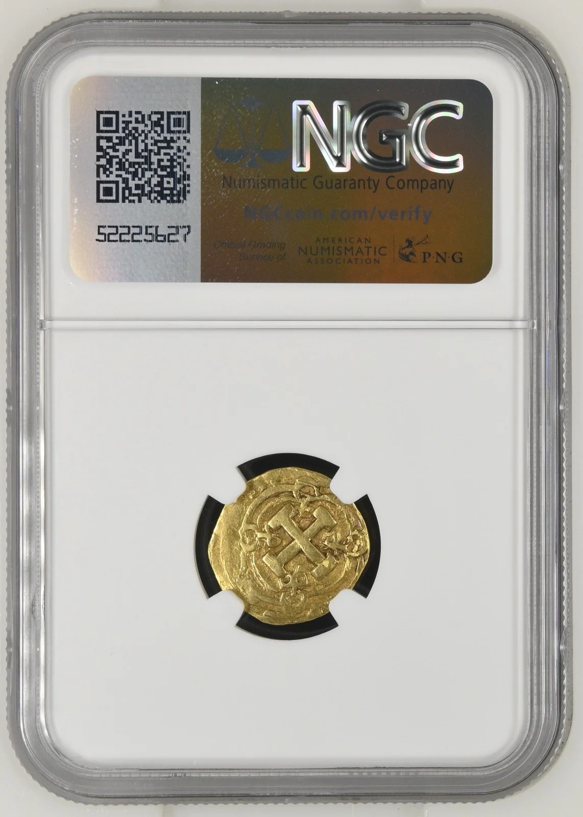 COLOMBIA, Bogotá, gold cob 2 escudos, Philip V, NGC VF details - Image 4
