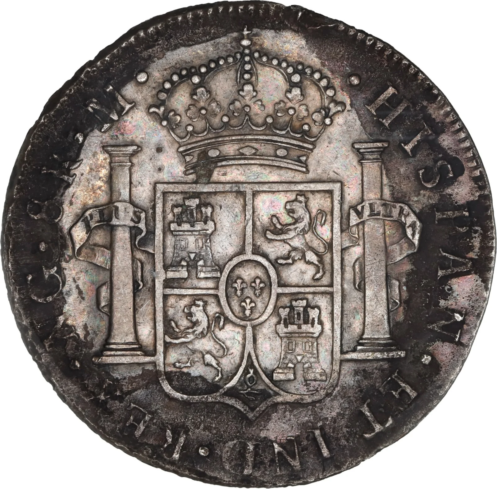 GUATEMALA, Guatemala City, bust 8 reales, Charles IV, 1795 M. - Image 2
