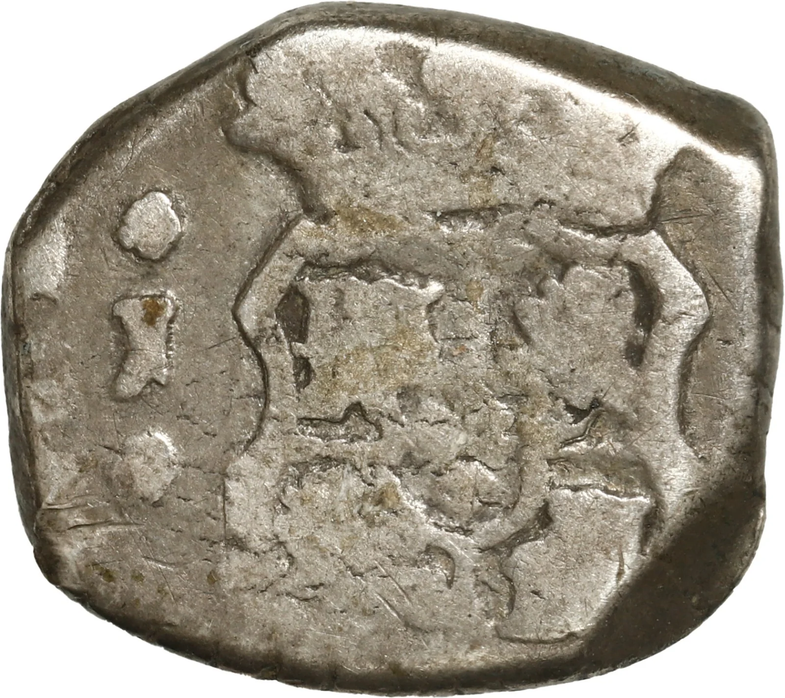 GUATEMALA, Guatemala City, cob 1 real, 1749 J, inverted mintmark G. - Image 2