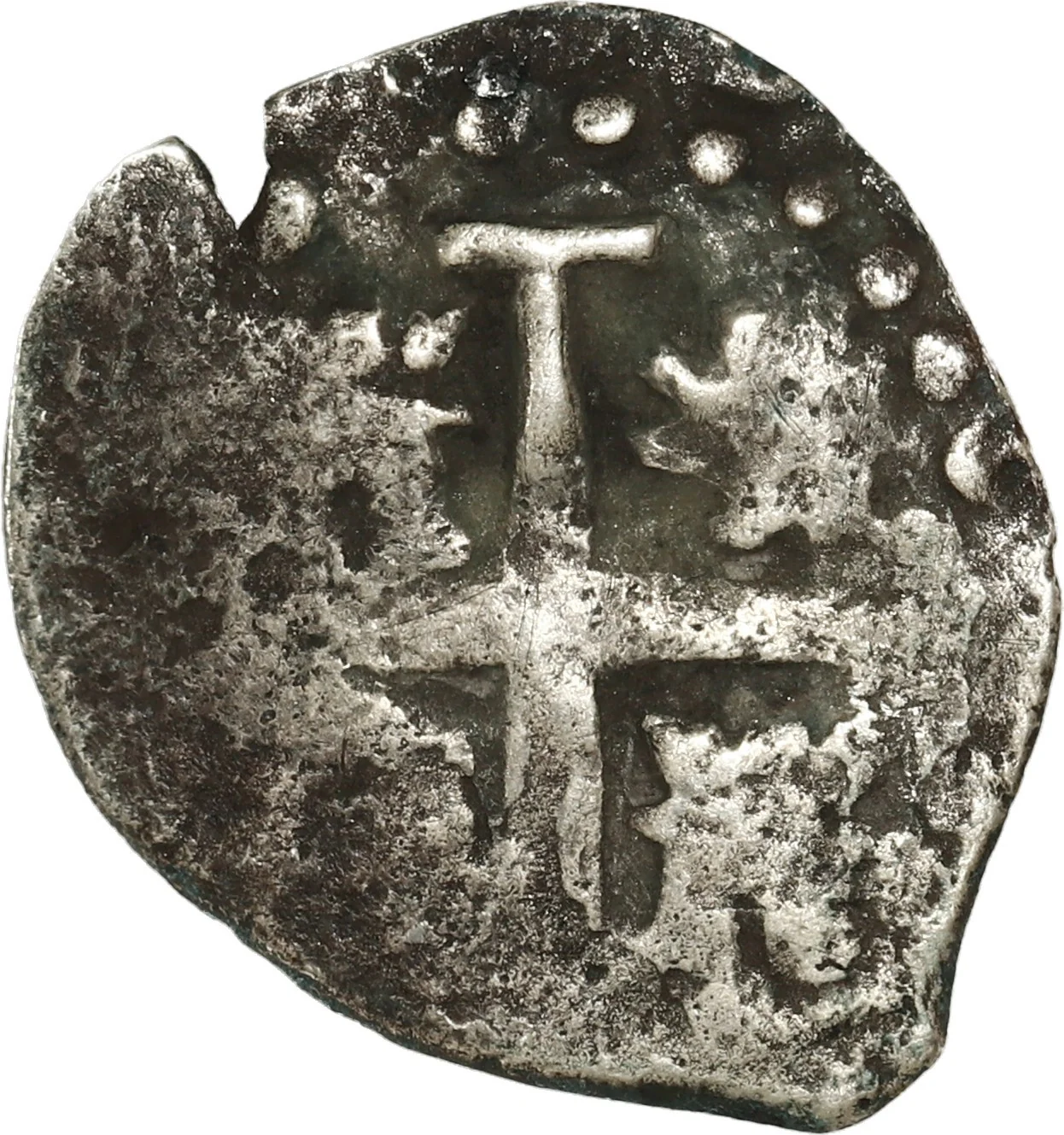 PERU, Lima, cob ½ real, 1688. - Image 2