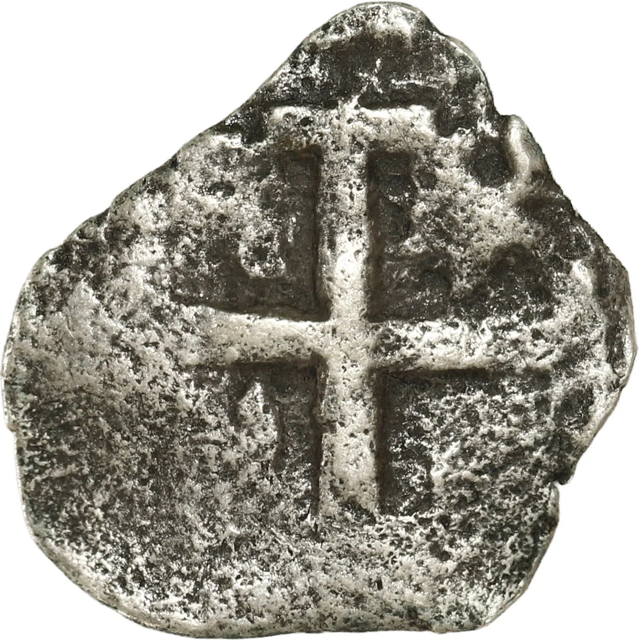PERU, Lima, cob ½ real, 1719. - Image 2