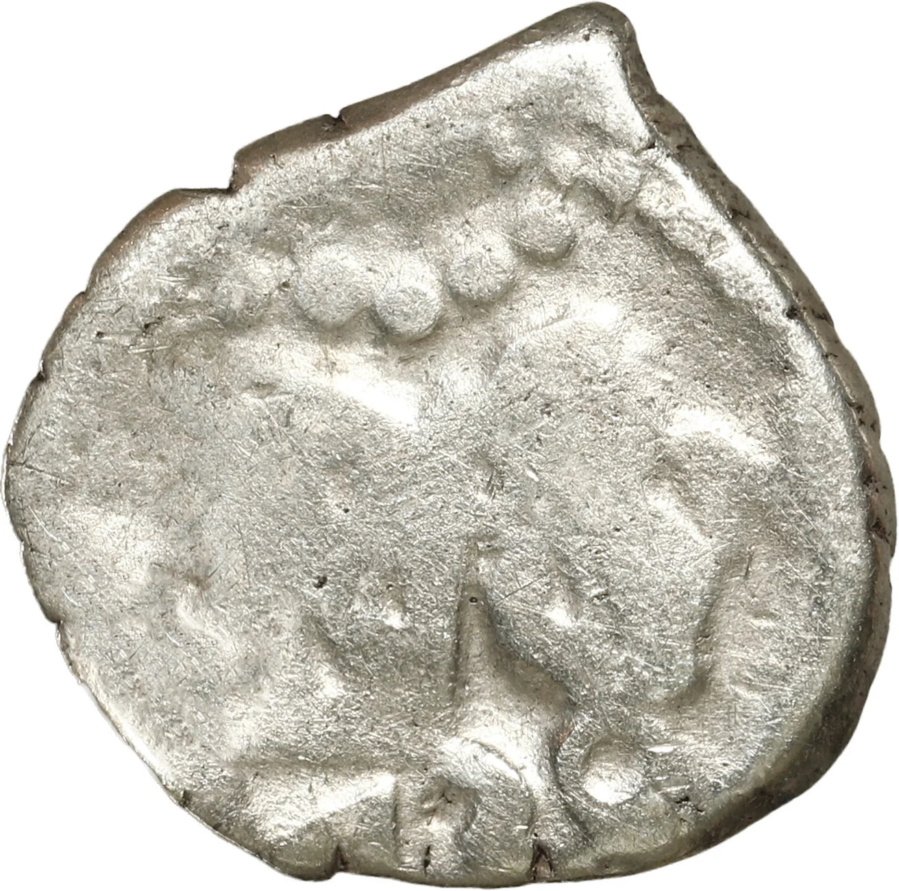 PERU, Lima, cob ½ real, 1739 N.
