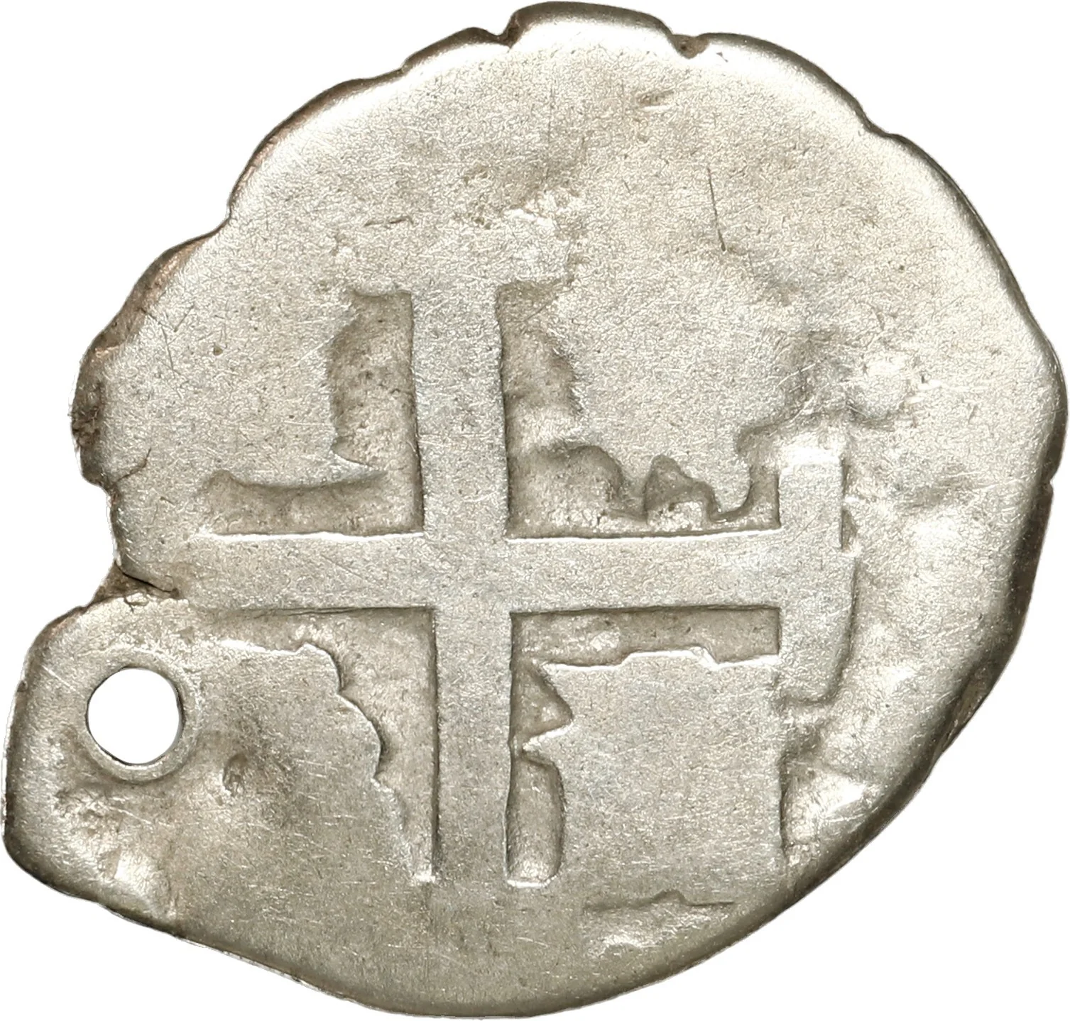 PERU, Lima, cob ½ real, 1743 V. - Image 2