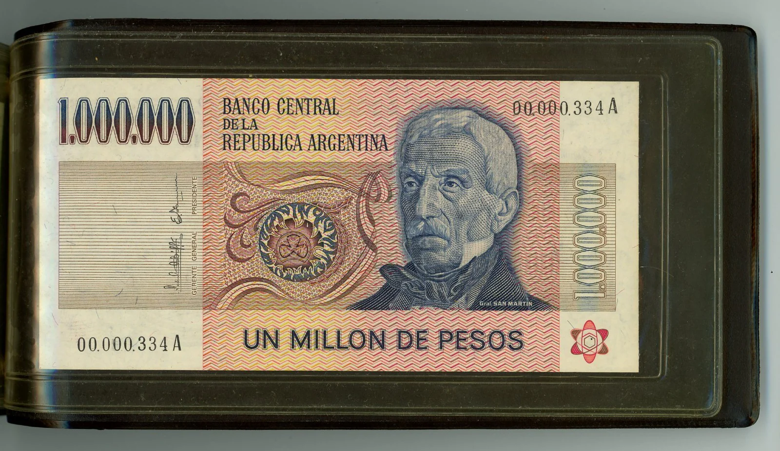 Rare BCRA Matched Serial Set of 13 Argentina UNC Notes 1 to 1 Million Pesos