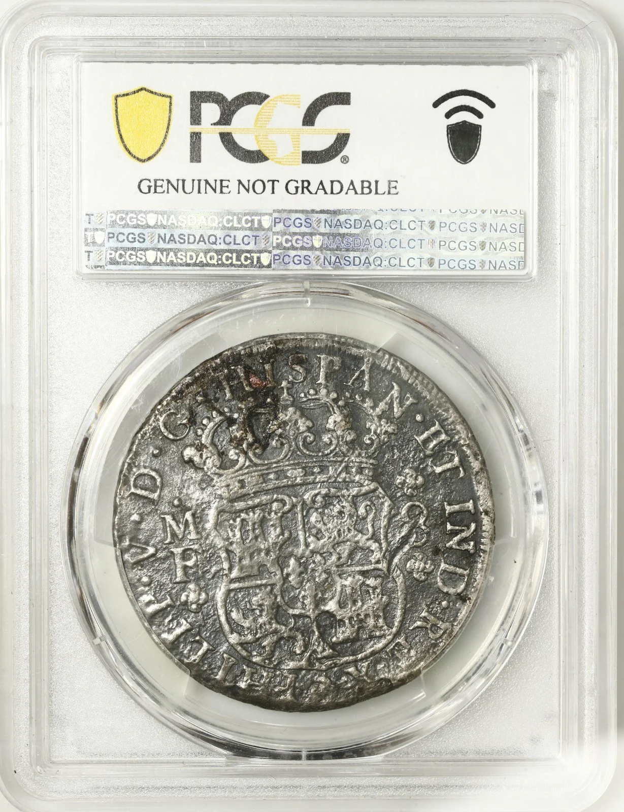 Rooswijk Shipwreck, MEXICO, Mexico City, pillar 8 reales, 1742/1 MF, PCGS VF - Image 4