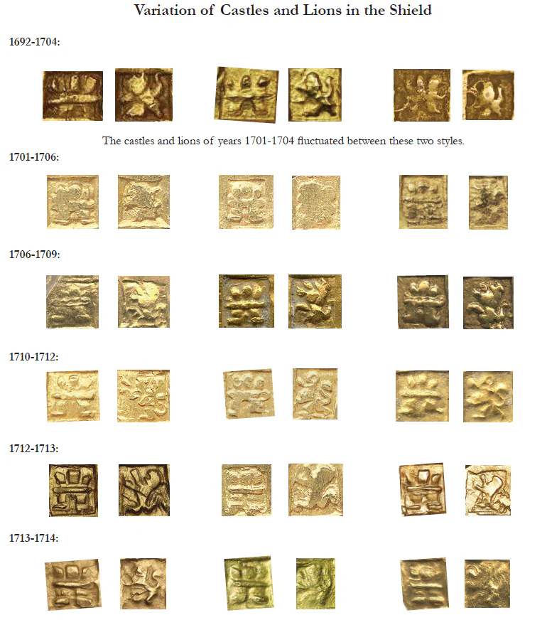 ARCE’S DOUBLOONS: A Die Study of the Colombian Gold Cob Coinage of Assayer Arce in the name of Charles II, 1692–1714 by Daniel F. Sedwick - Image 2