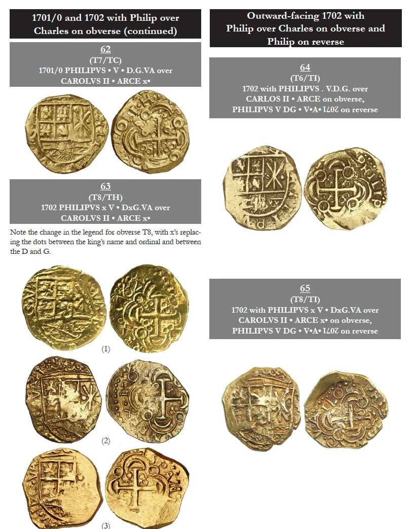 ARCE’S DOUBLOONS: A Die Study of the Colombian Gold Cob Coinage of Assayer Arce in the name of Charles II, 1692–1714 by Daniel F. Sedwick - Image 3