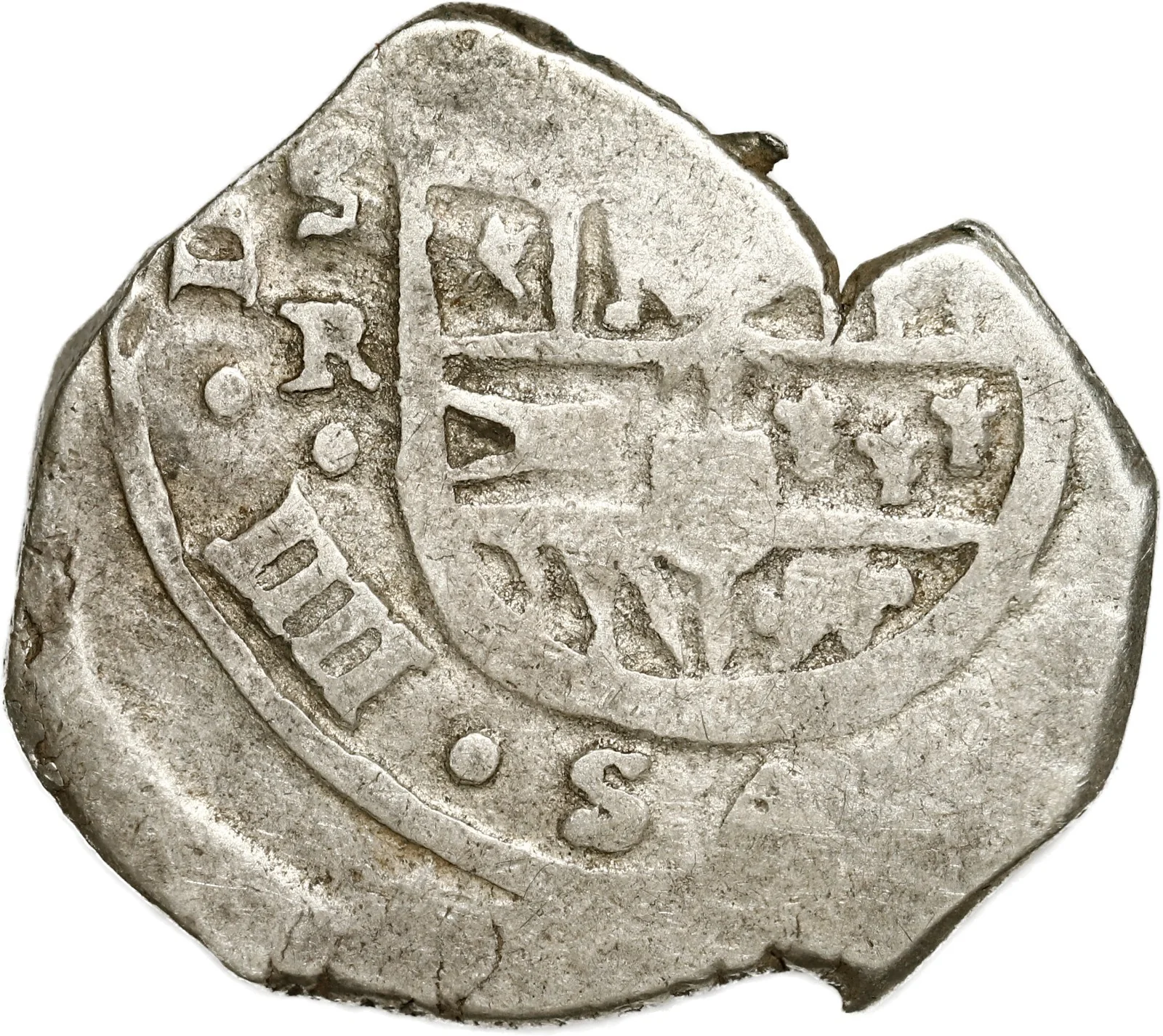 SPAIN, Seville, cob 4 reales, Philip IV, 1630 R.