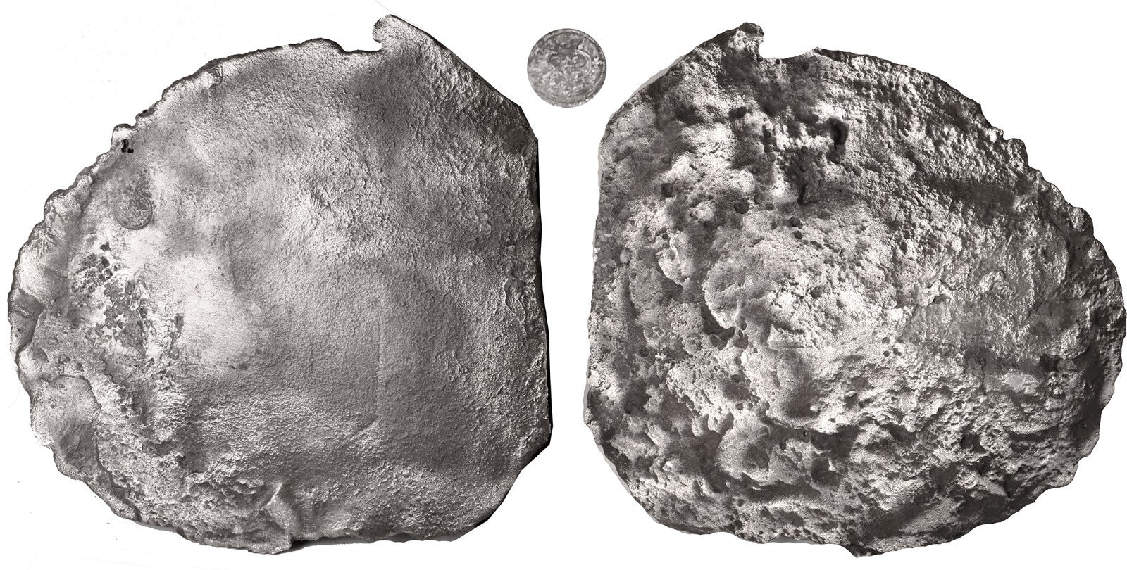 Spanish Colonial 1554 Shipwreck Large 99% Fine Silver "Splash" Ingot 2,984 Grams - Image 3